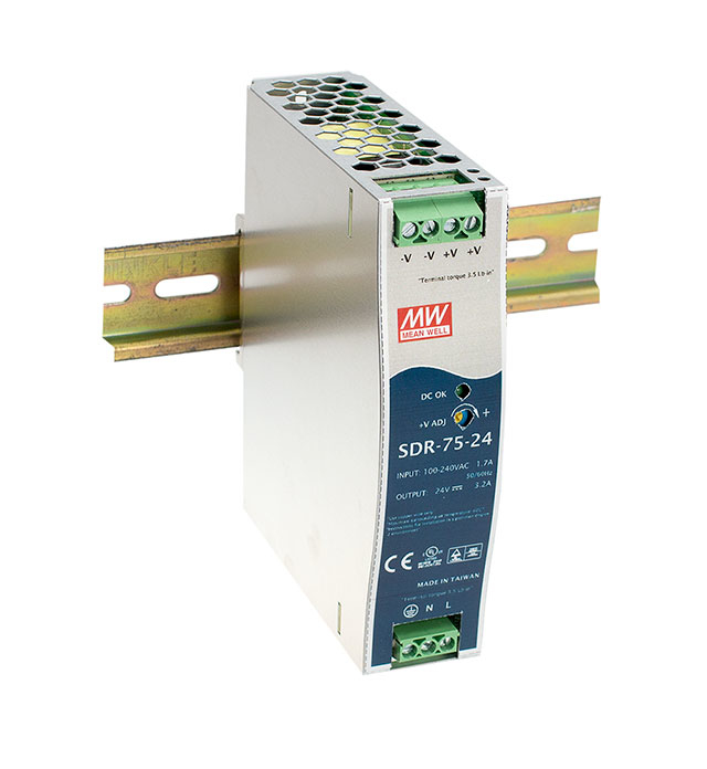 MEAN WELL Stromversorgung Netzteil 76 W Metallisch