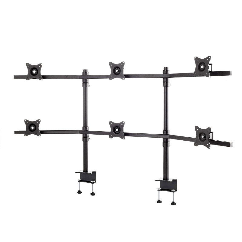 Edbak SV16 Flachbildschirm-Tischhalterung 68,6 cm (27") Tisch/Bank Schwarz