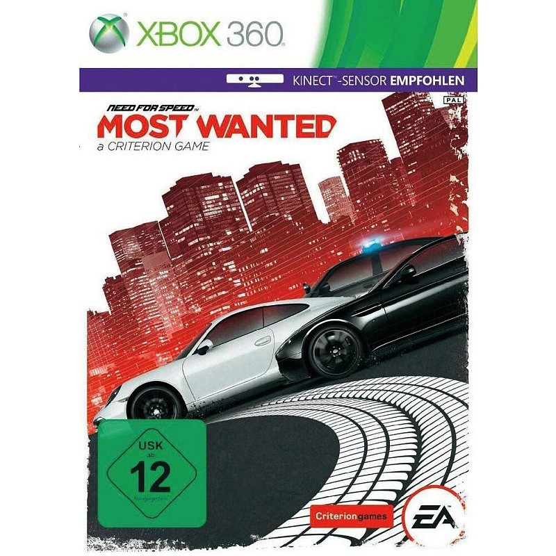 Electronic Arts Need For Speed : Most Wanted Standard Deutsch, Englisch, Spanisch, Französisch, Italienisch Xbox 360