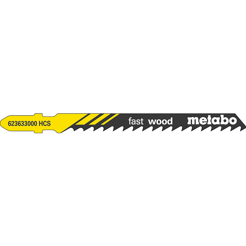 Metabo 25 Stichsägeblätter "fast wood" 74/ 4,0 mm (623690000)