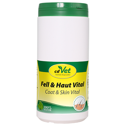 cdVet Coat & Skin Vital Dog & Cat 750 g Katze / Hund Puder