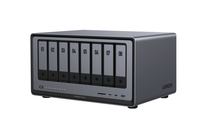 Ugreen NASync DXP8800Plus NAS Desktop Intel® Core™ i5 i5-1235U 8 GB DDR5 0 TB UGOS Pro