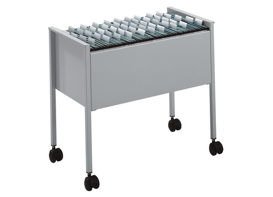 Durable Economy Suspension File Trolley 80 A4 Prospektständer 1 Regale Silber