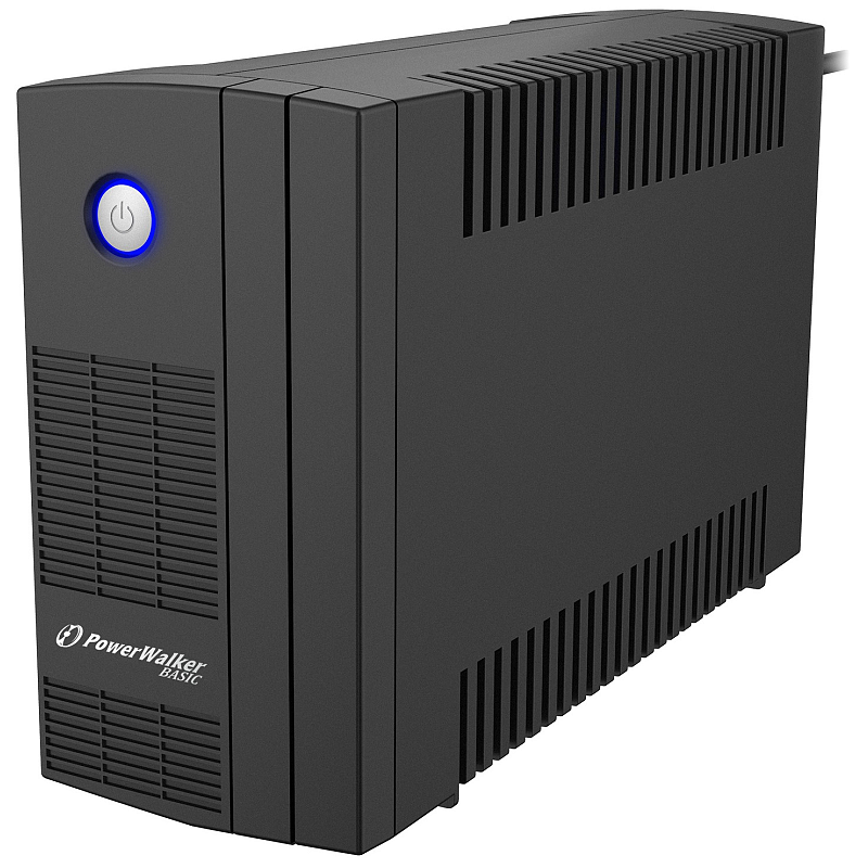 PowerWalker 10121070 Unterbrechungsfreie Stromversorgung (USV) Line-Interaktiv 0,85 kVA 480 W 2 AC-Ausgänge