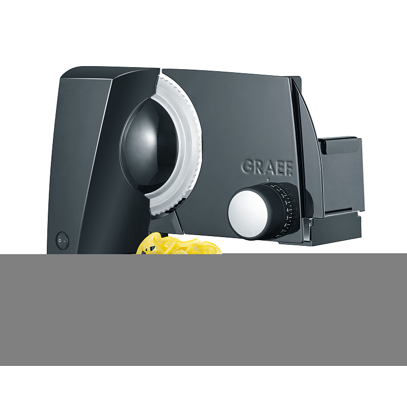 Graef S 11002 Schneidemaschine Elektro 170 W Schwarz Aluminium