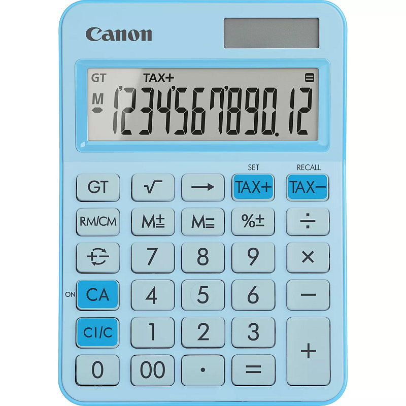 Canon LS-125KB Taschenrechner Desktop Einfacher Taschenrechner Blau
