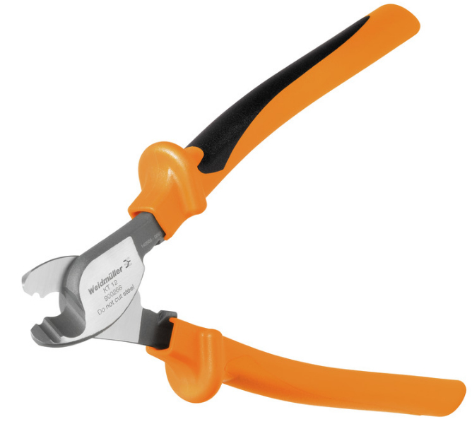 Weidmüller 9002660000 Netzkabelschneider/-Crimper Schwarz, Orange