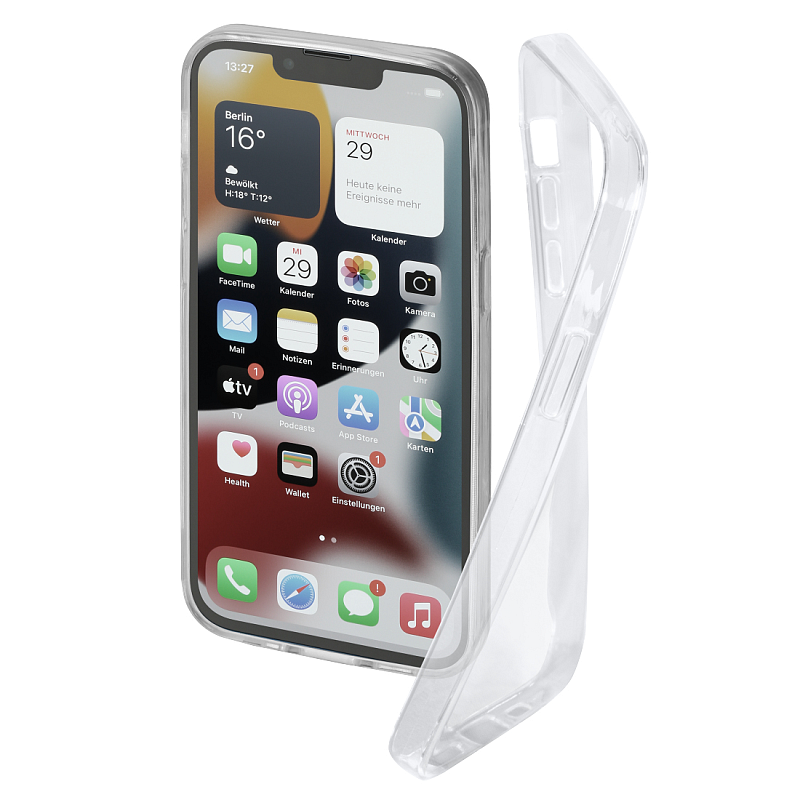 Hama Crystal Clear Handy-Schutzhülle 15,5 cm (6.1") Cover Transparent
