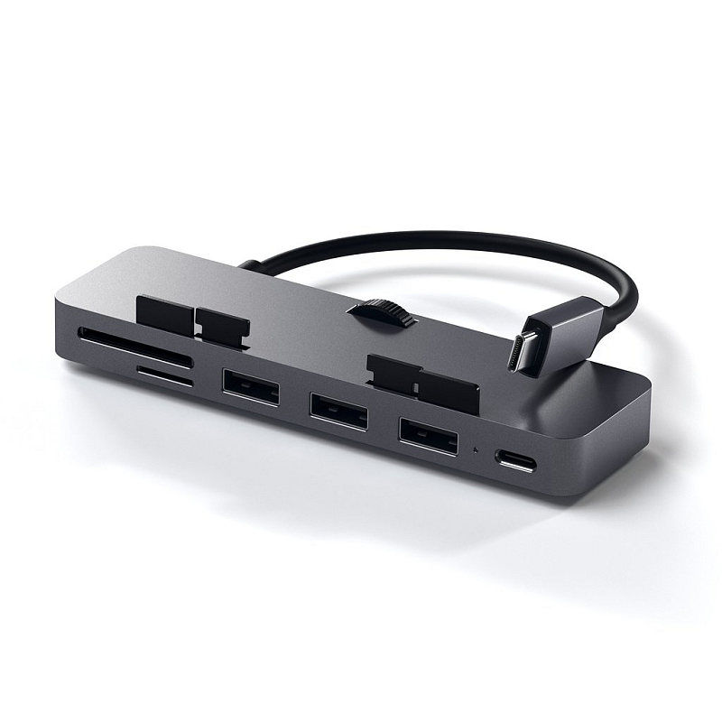 Satechi ST-TCIMHM laptop-dockingstation & portreplikator USB 3.2 Gen 1 (3.1 Gen 1) Type-C Grau