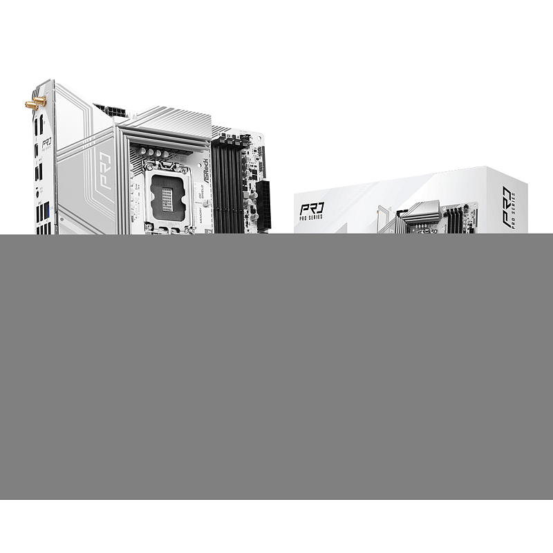Asrock Z890 Pro RS WiFi White Intel Z890 LGA 1851 (Socket V1) ATX