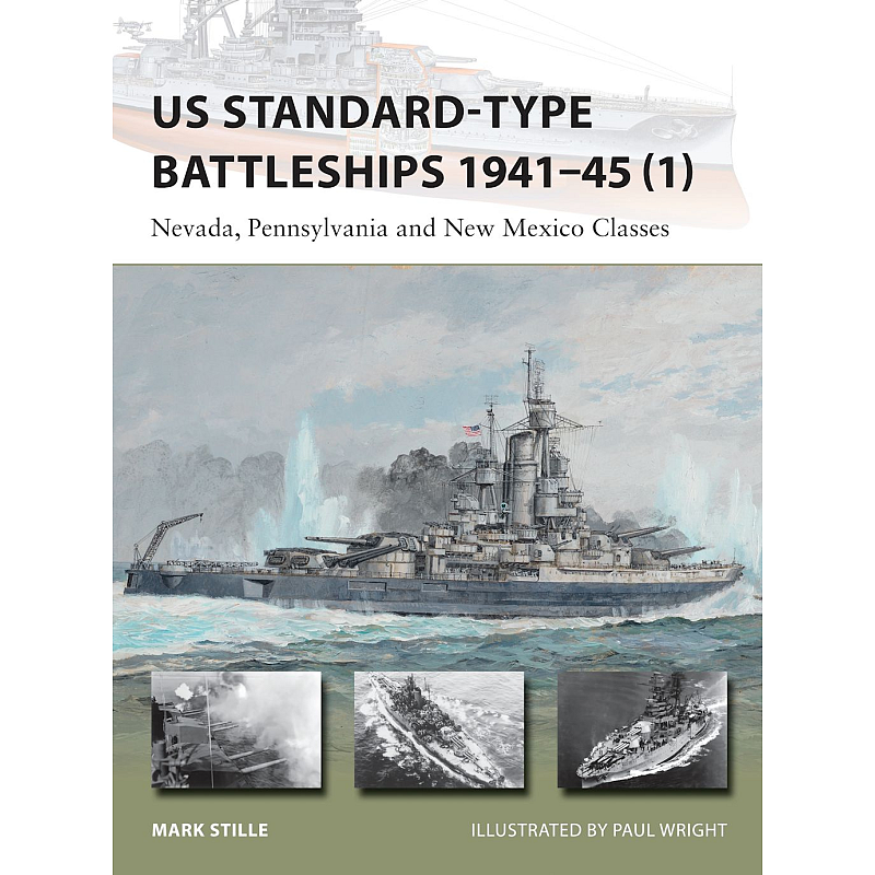 US Standard-type Battleships 1941–45 (1) Buch Englisch Taschenbuch 48 Seiten