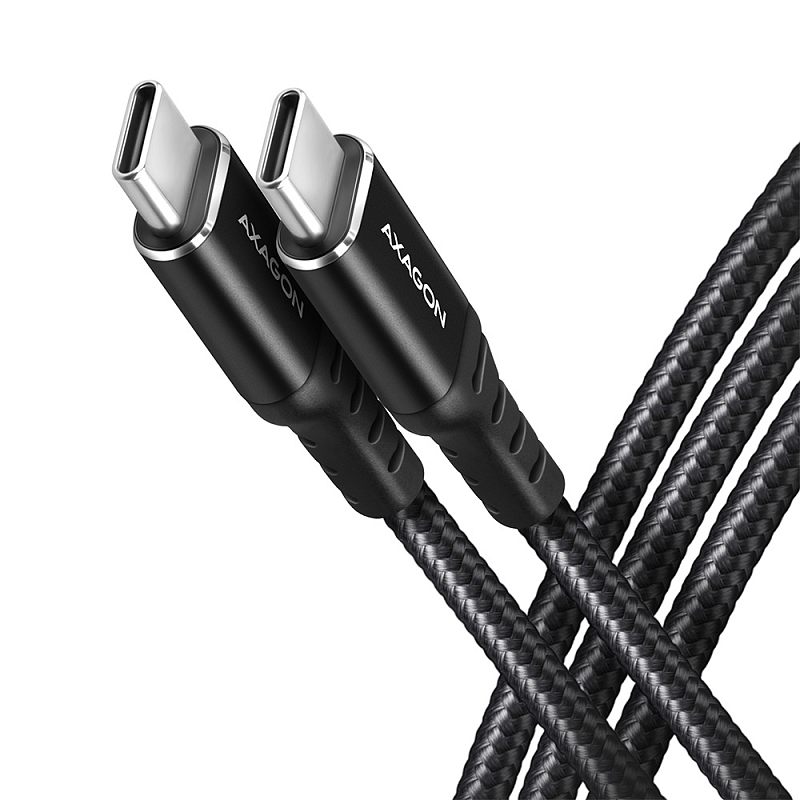 Axagon BUCM-CM10AB HQ USB-C <> USB-C Kabel 1 m