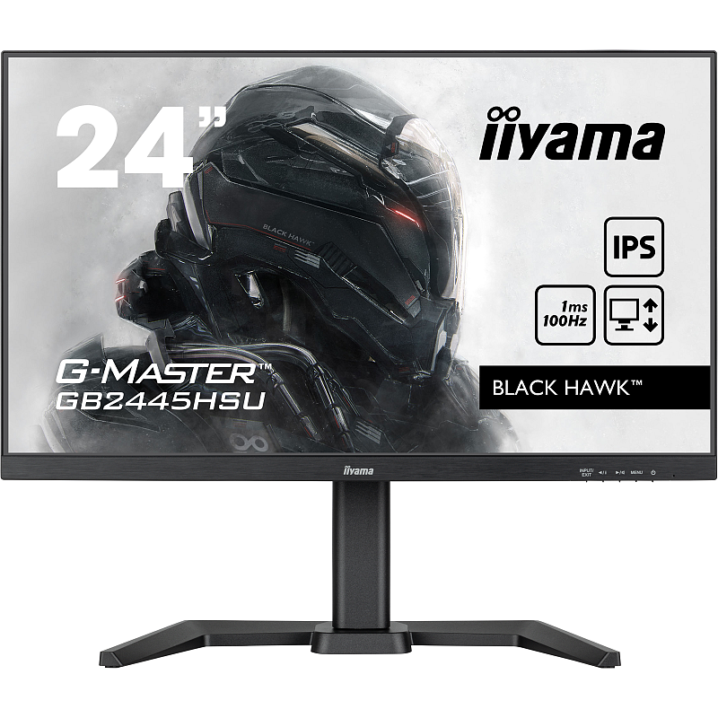 iiyama G-MASTER GB2445HSU-B1 Computerbildschirm 61 cm (24") 1920 x 1080 Pixel Full HD LED Schwarz