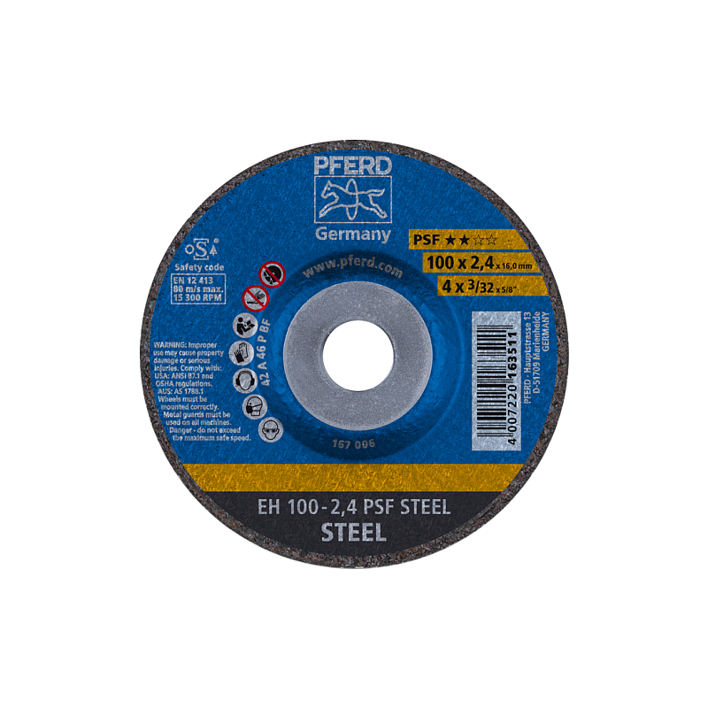 PFERD EH 100-2,4 PSF STEEL/16,0 Winkelschleifer-Zubehör