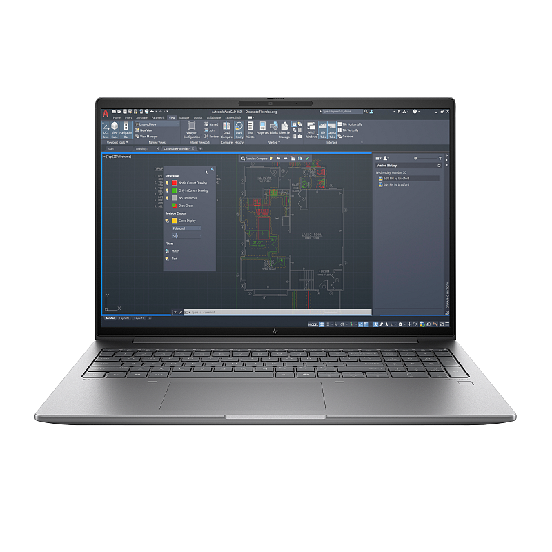 HP ZBook Power G11 A AMD Ryzen™ 7 8845HS Mobiler Arbeitsplatz 40,6 cm (16") WQXGA 32 GB DDR5-SDRAM 1 TB SSD NVIDIA RTX A1000 Wi-Fi 6E (802.11ax) Windows 11 Pro AI PC Grau