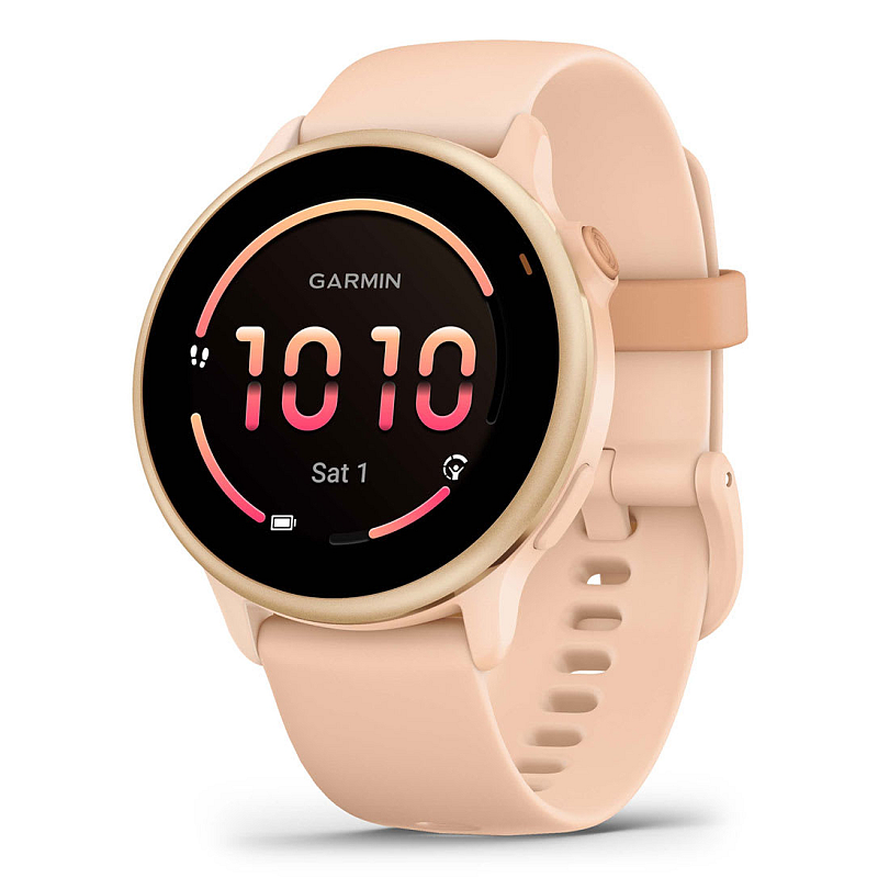 Garmin vívoactive 6 3,05 cm (1.2") AMOLED 42 mm Digital 390 x 390 Pixel Touchscreen Pink WLAN GPS