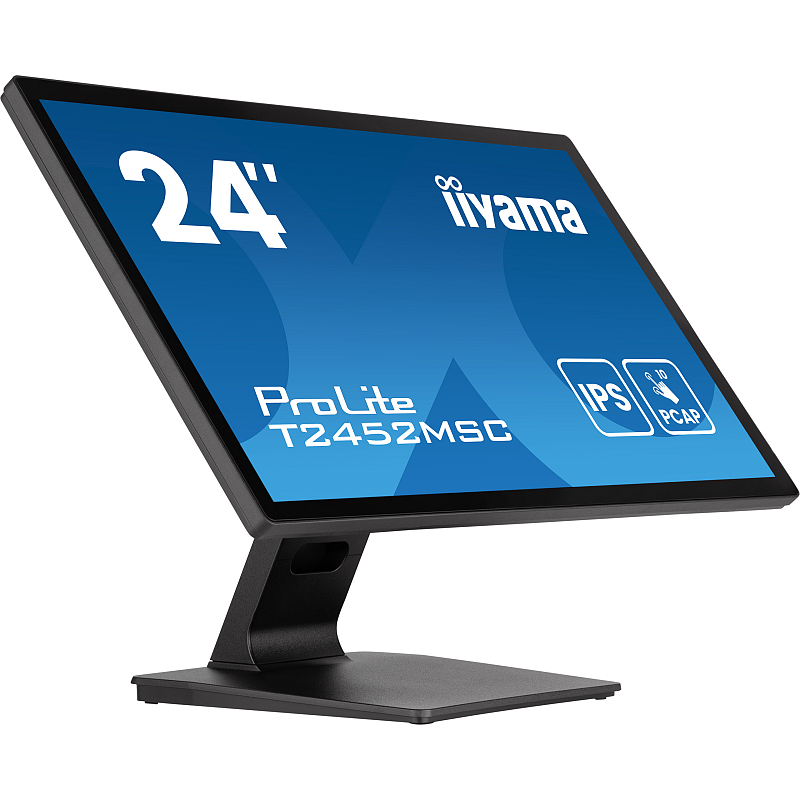 iiyama ProLite T2452MSC-B1AG Computerbildschirm 60,5 cm (23.8") 1920 x 1080 Pixel Full HD LED Touchscreen Schwarz