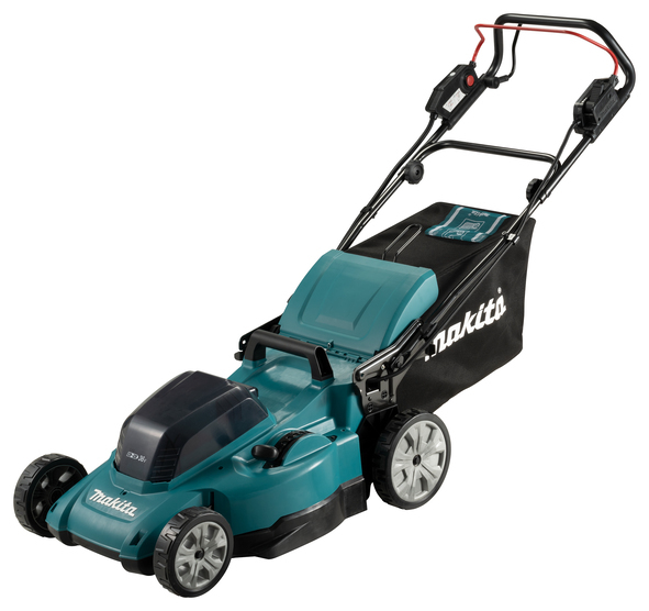 Makita DLM481CT2 Rasenmäher Schieberasenmäher Akku Schwarz, Blau, Metallisch