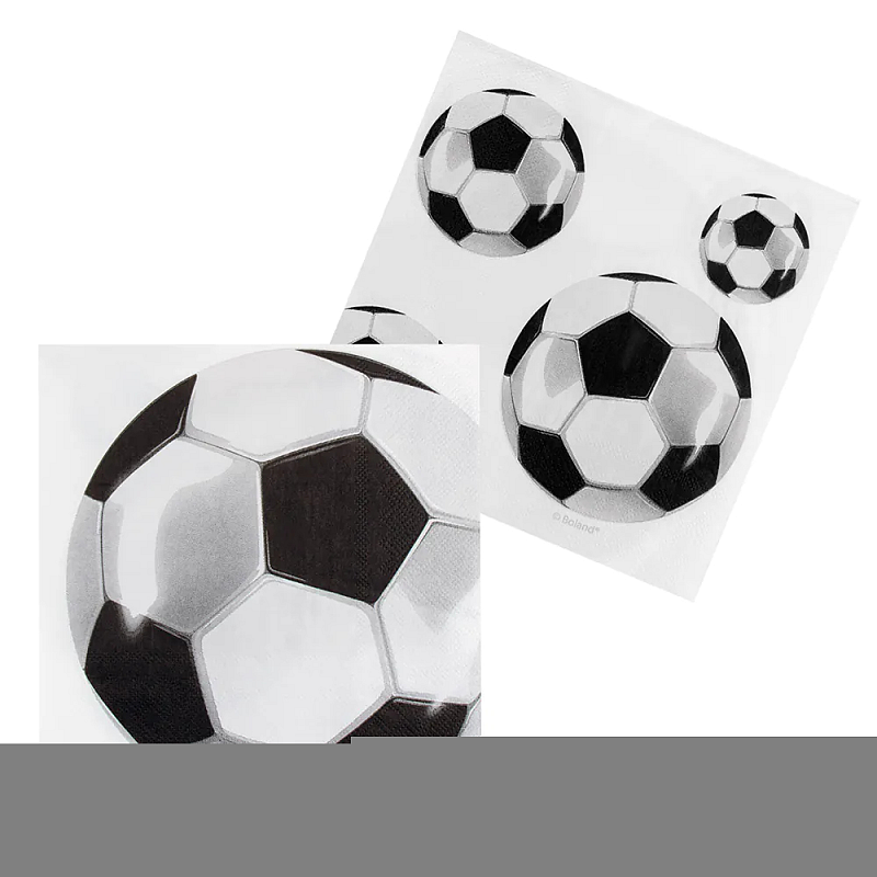 Boland 62522 Papierserviette Papier Schwarz, Weiß 20 Stück(e)
