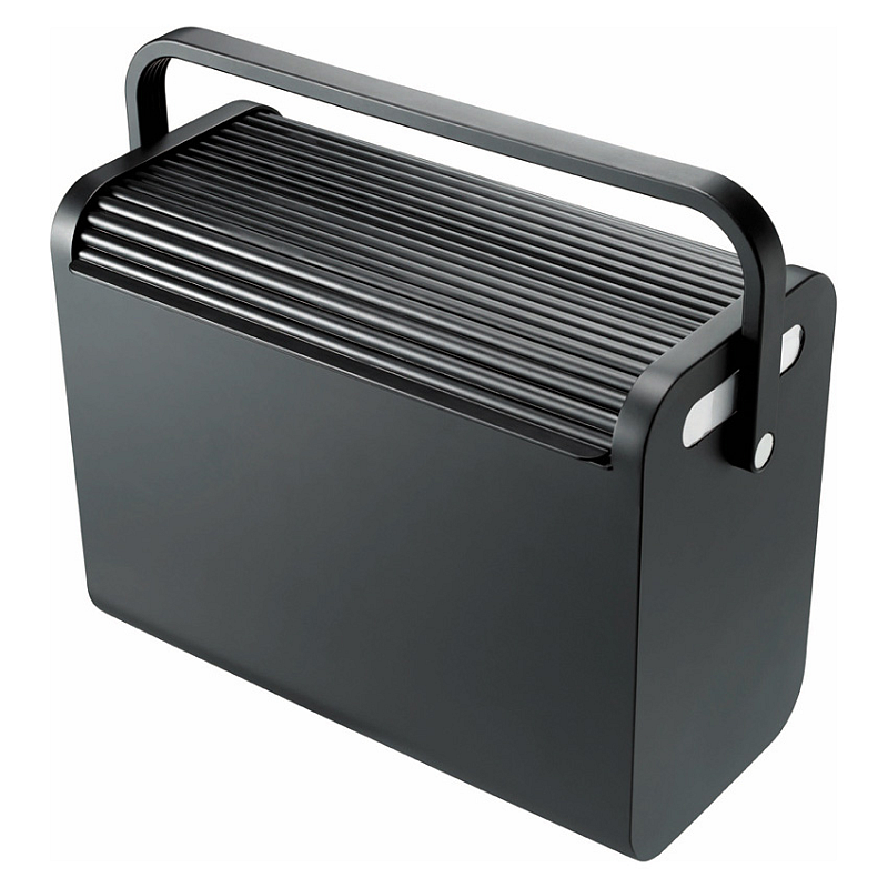 Helit H6110195 Aufbewahrungsbox Rechteckig Kunststoff Schwarz
