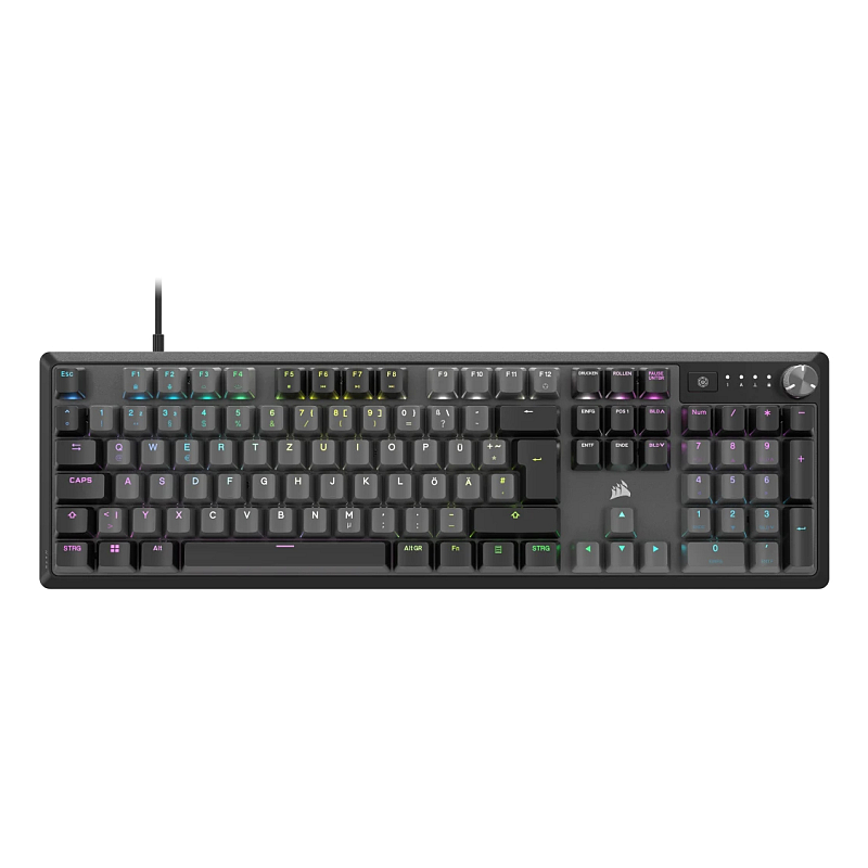 Corsair K70 CORE RGB Tastatur Gaming USB QWERTZ Deutsch Grau