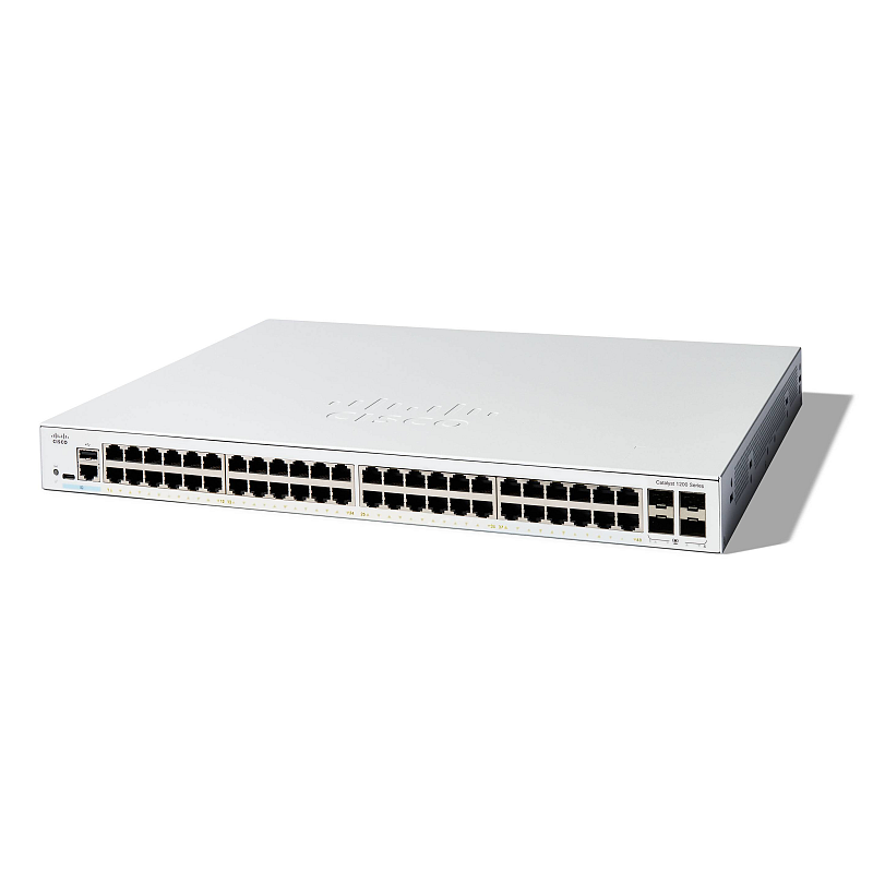 Cisco C1200-48T-4G Netzwerk-Switch Managed L2/L3 Gigabit Ethernet (10/100/1000) Weiß