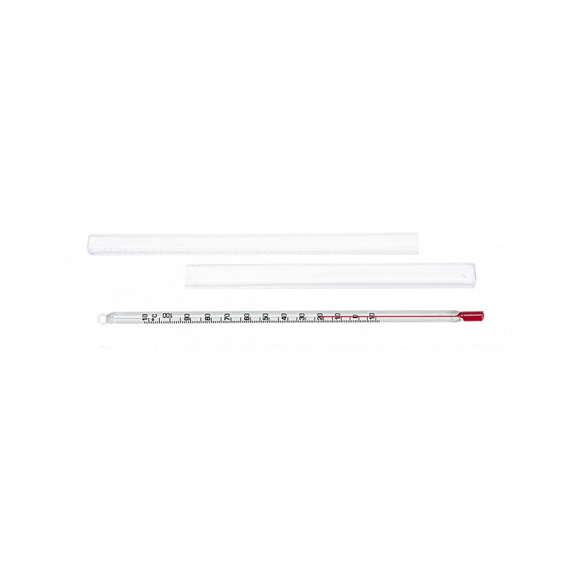 GLOREX 6 1603 003 Umgebungsthermometer Flüssigkeitsumgebungs-Thermometer Drinnen Transparent, Weiß