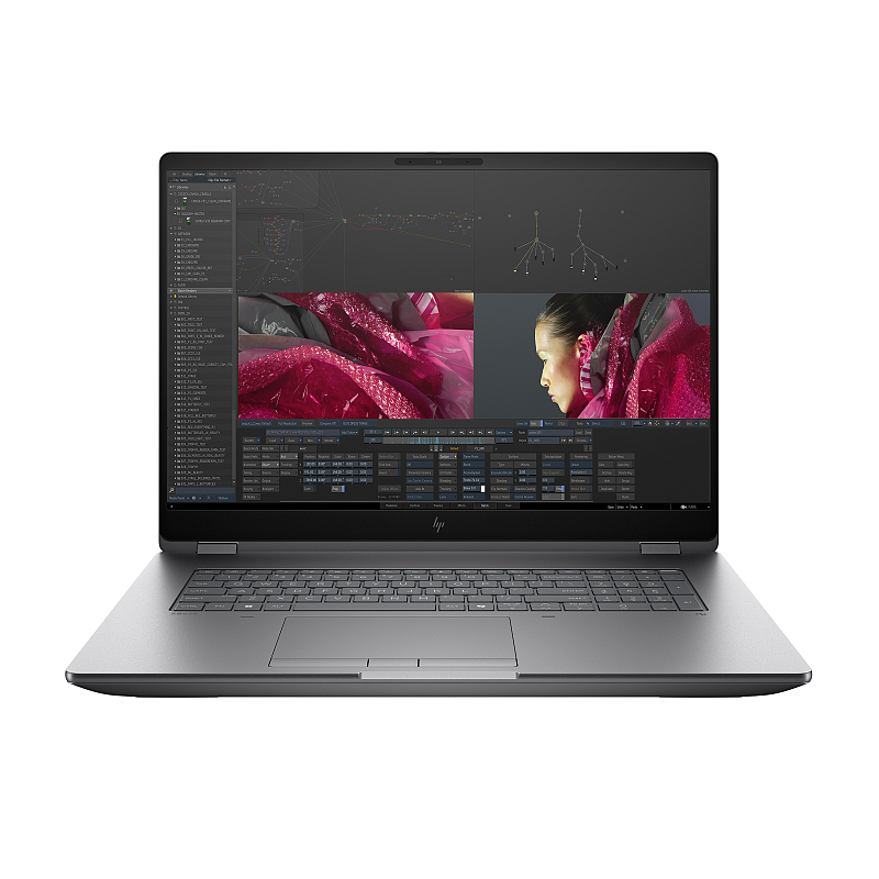 HP ZBook Fury G1i Intel Core Ultra 7 265HX Mobiler Arbeitsplatz 45,7 cm (18") WQXGA 32 GB DDR5-SDRAM 1 TB SSD NVIDIA RTX PRO 3000 Blackwell Wi-Fi 7 (802.11be) Windows 11 Pro AI Workstation, AI PC Silber