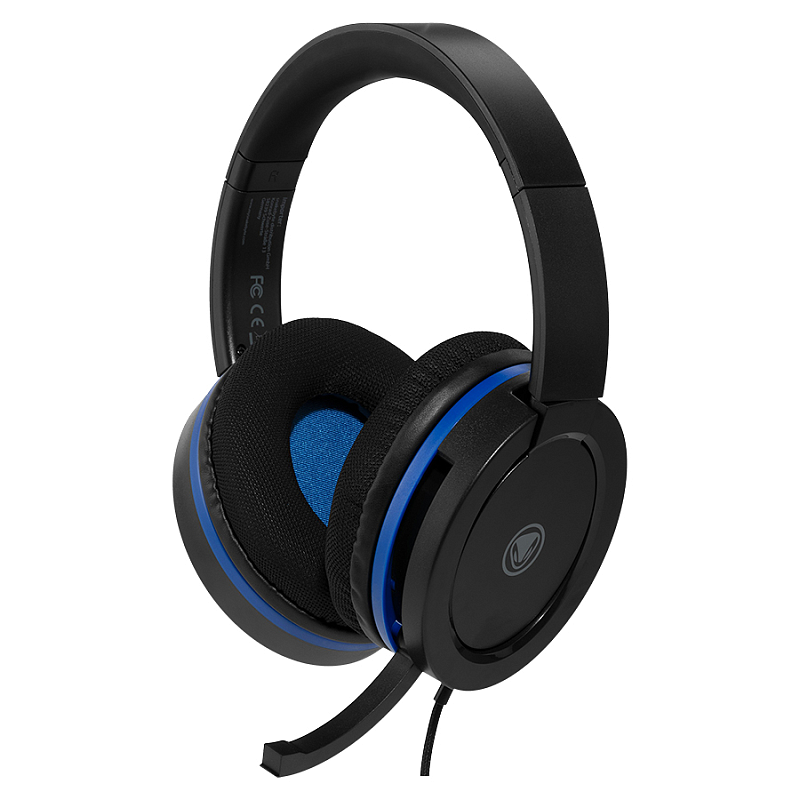 Snakebyte Head:Set 4 Pro Kopfhörer Kabelgebunden Kopfband Gaming Schwarz, Blau