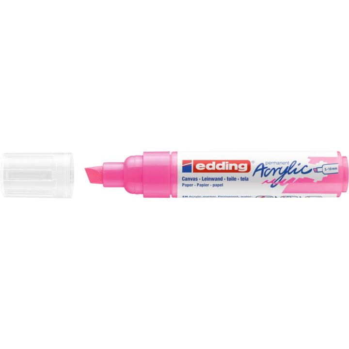 Edding 5000 Marker 1 Stück(e) Meißel Pink