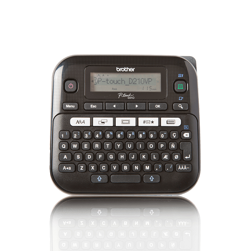 Brother PT-D210VP Etikettendrucker Wärmeübertragung 180 x 180 DPI 20 mm/sek QWERTY