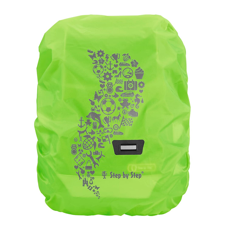 Step by Step 183816 Rucksackbezug Rucksack-Regenschutz Grün Nylon