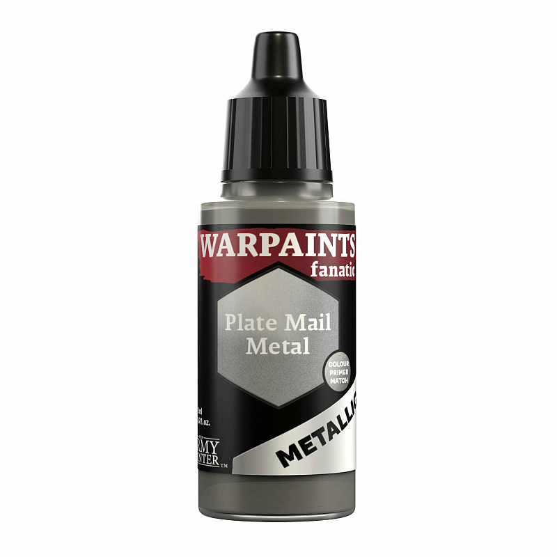 The Army Painter Warpaints Fanatic Metallic: Plate Mail Metal Farbe auf Wasserbasis 1 Stück(e)
