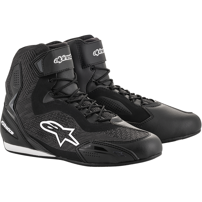 Alpinestars 2510319-10-6 Motorrad-Schuh Männlich Erwachsener Schwarz