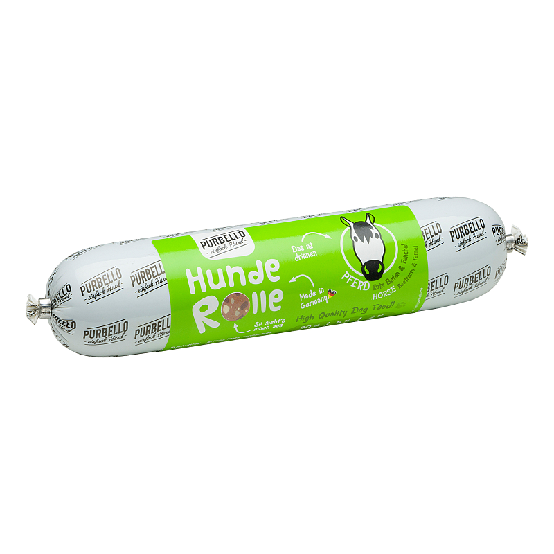 PURBELLO HundeRolle Pferd mit Roter Bete & Fenchel