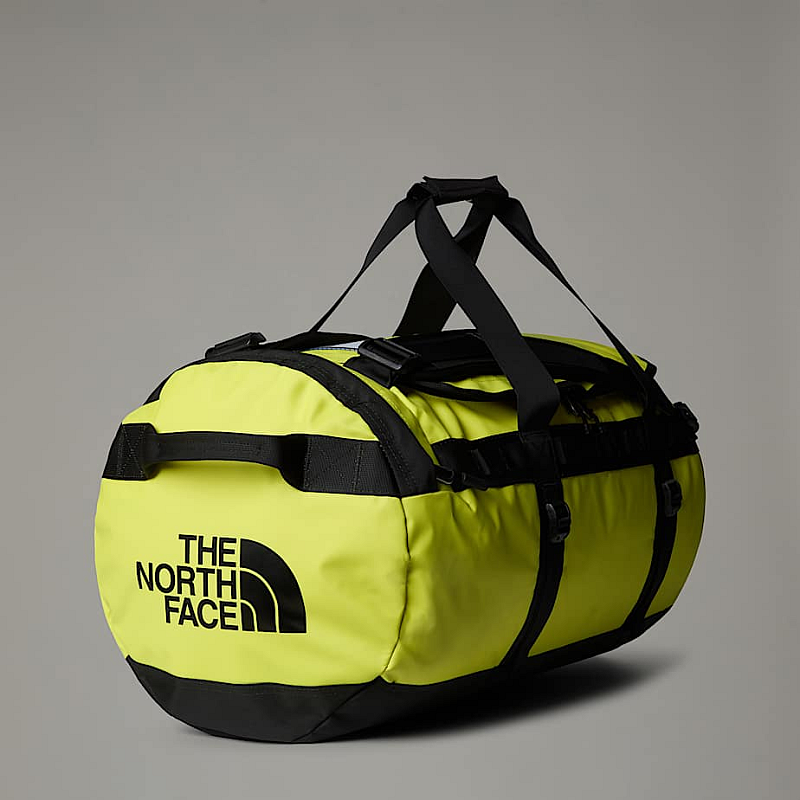 The North Face OS Seesack 71 l Nylon, Polyester Schwarz, Limette