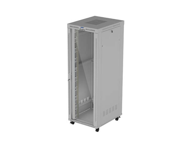 Lanberg FF01-8047-12SL Rack 47U Freistehendes Gestell Grau
