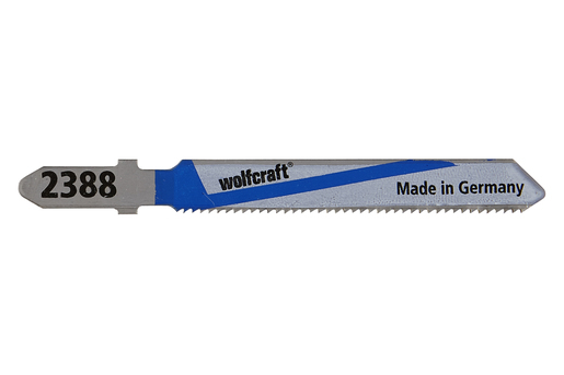 wolfcraft GmbH 2388000 Sägeblatt für Stichsägen, Laubsägen & elektrische Sägen Stichsägeblatt Bimetallisch 2 Stück(e)