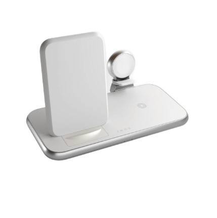 ZENS ZEDC15W/00 Ladegerät für Mobilgeräte Kopfhörer, Handy, Uhr Weiß AC, USB Kabelloses Aufladen Schnellladung Drinnen
