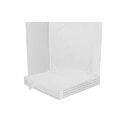 MediaRange BOX23-T CD-Hülle Schmuckschatulle 1 Disks Transparent