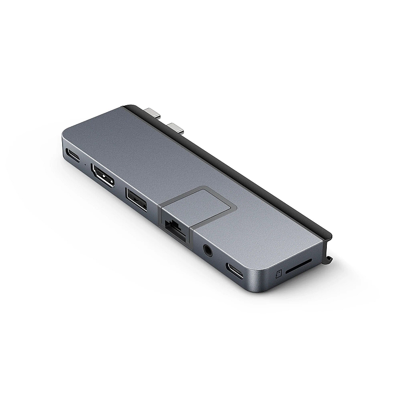 HYPER HD575-GRY-GL laptop-dockingstation & portreplikator USB 3.2 Gen 1 (3.1 Gen 1) Type-C Grau