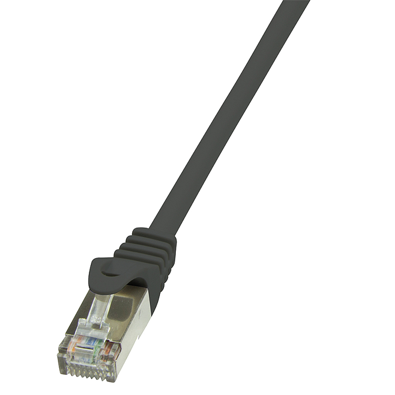 LogiLink 1m Cat.6 F/UTP Netzwerkkabel Schwarz Cat6 F/UTP (FTP)