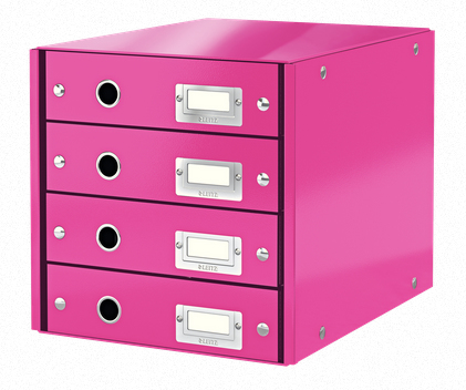 Leitz 60490023 Aufbewahrungsbox Karton Pink
