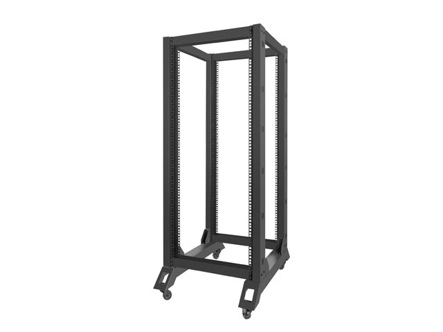 Lanberg OR01-6827-B Rack 27U Freistehendes Gestell Schwarz