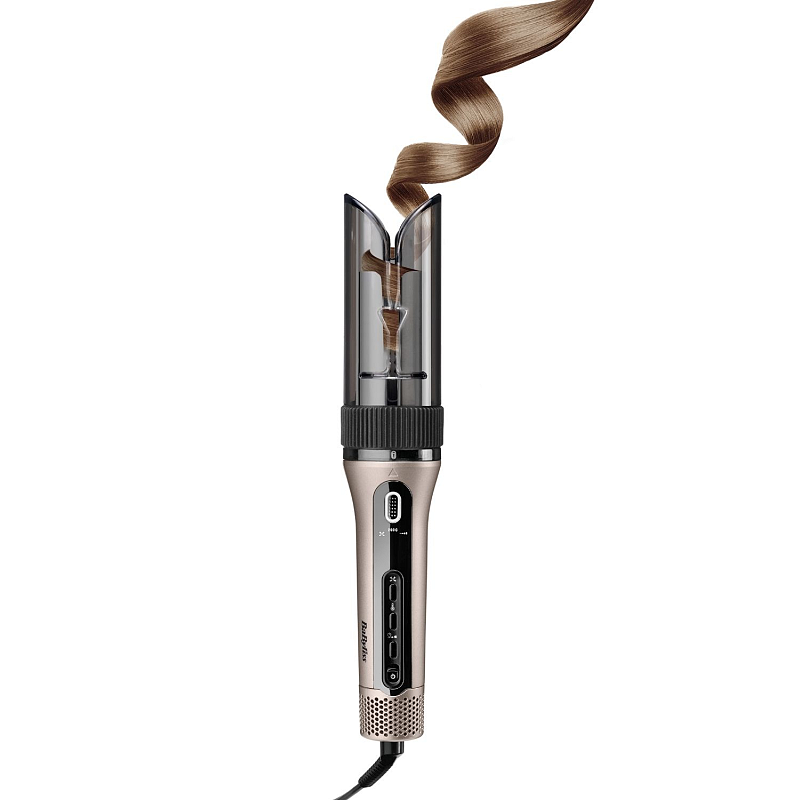 BaByliss C6688E Haarstyling-Gerät Automatischer Lockenstab Warm Metallisch 440 W 2,4 m
