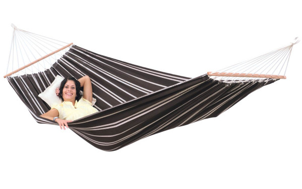 AMAZONAS AZ-1065500 Hängematte Hängende Hängematte 2 Person(en) Baumwolle, Polyester Mokka