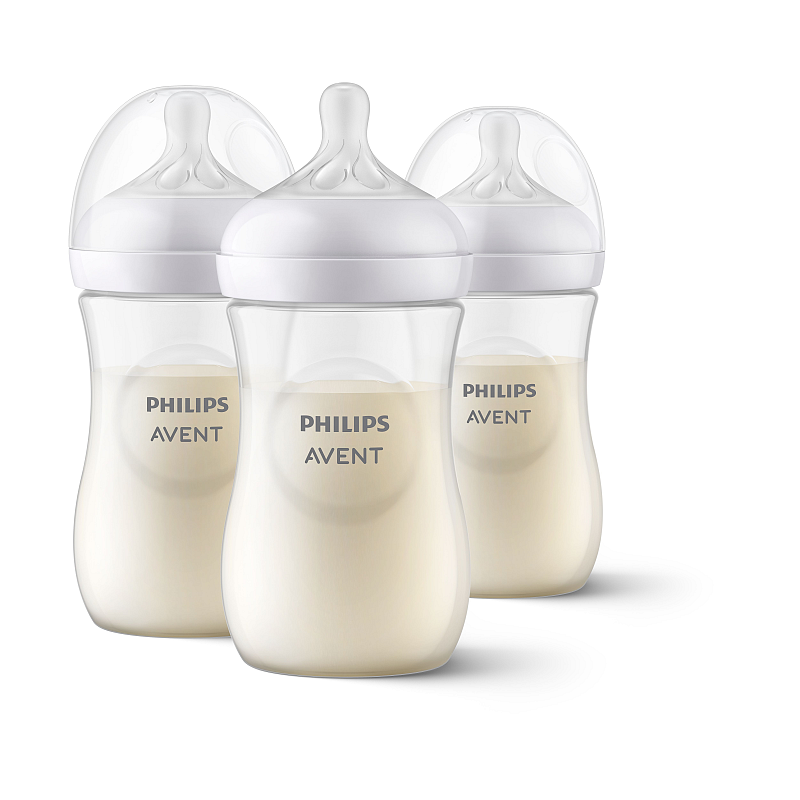Philips AVENT Natural Response SCY903/03 Babyflasche 260ml, mittlere Durchflussrate