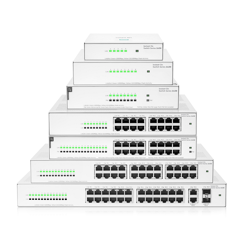 HPE Aruba Networking Networking Instant On Switch 5p Gigabit 1430