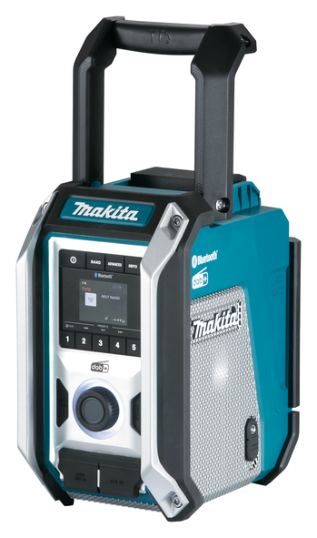Makita DMR115 Radio Arbeitsort Schwarz, Blau
