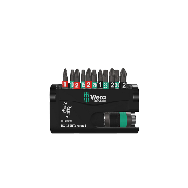 Wera Bit-Check 12 BiTorsion 1 SB Schraubenziehereinsatz 11 Stück(e)